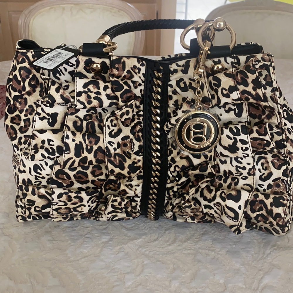 Bebe Animal print bag . New with Tags